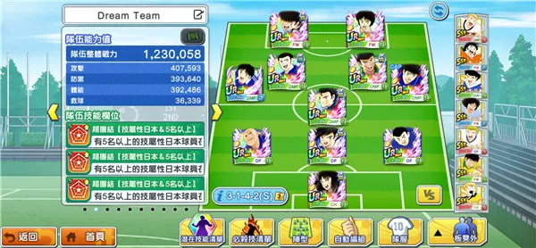 队长小翼梦之队国际服